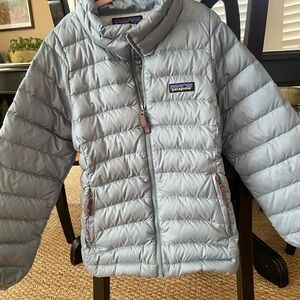Patagonia Kids' Light Blue Puffer Jacket